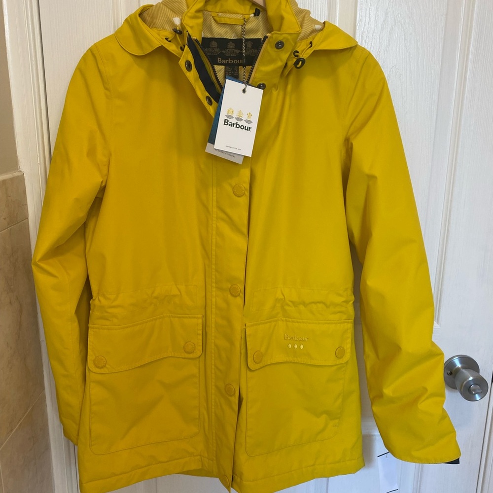 NWT Barbour Rain Coat Medium